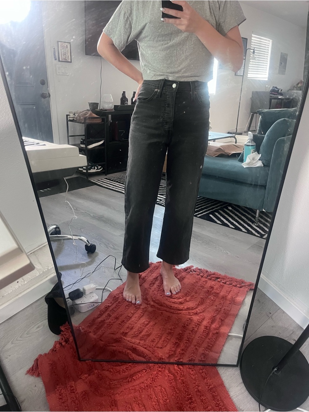 Levi’s straight ankle jeans - Picture 3 of 3
